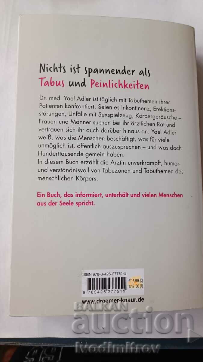 Daruber Spricht Man Nicht - Dr. Med. Yael Adler 2018 - 5