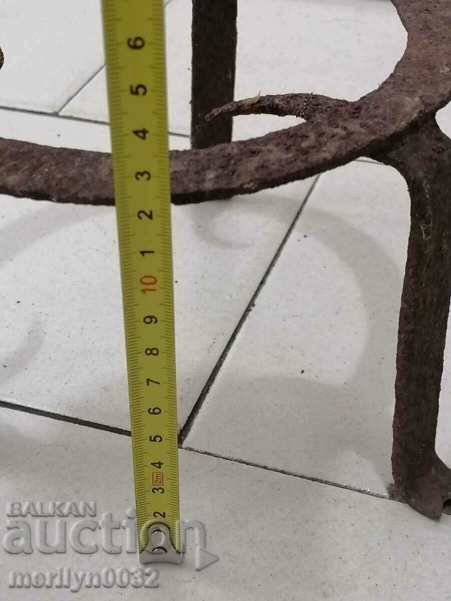 Antique wrought sajek hearth grill wrought iron pyrostia - 5 Antique wrought sajek hearth grill wrought iron pyrostia - 5