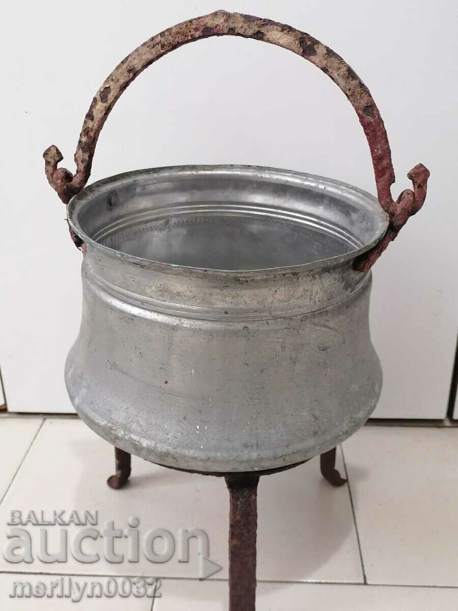 Antique wrought sajek hearth grill wrought iron pyrostia - 7 Antique wrought sajek hearth grill wrought iron pyrostia - 7