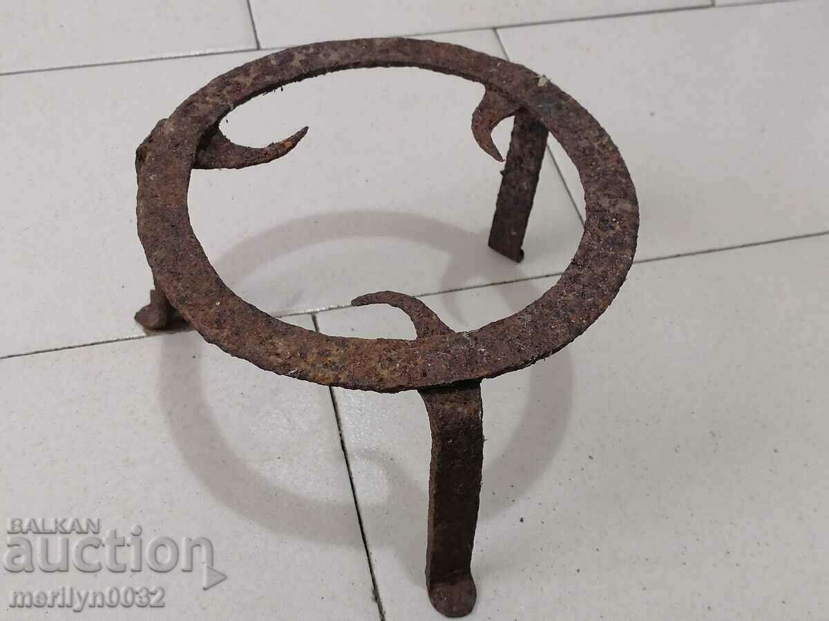 Antique wrought sajek hearth grill wrought iron pyrostia Antique wrought sajek hearth grill wrought iron pyrostia