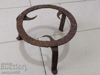 Antique wrought sajek hearth grill wrought iron pyrostia