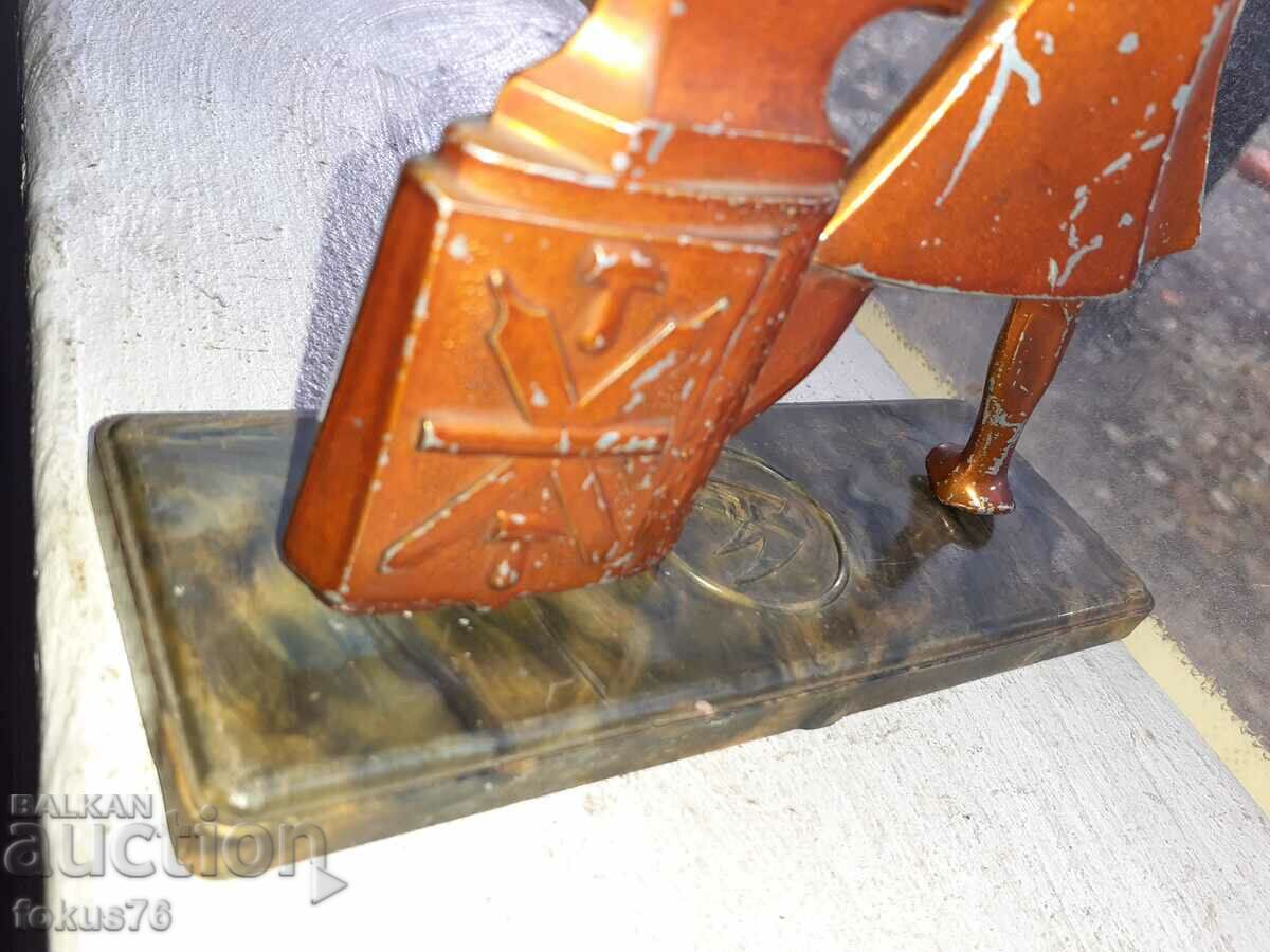 Old Russian Soviet statuette figure - Tula - 7 Old Russian Soviet statuette figure - Tula - 7