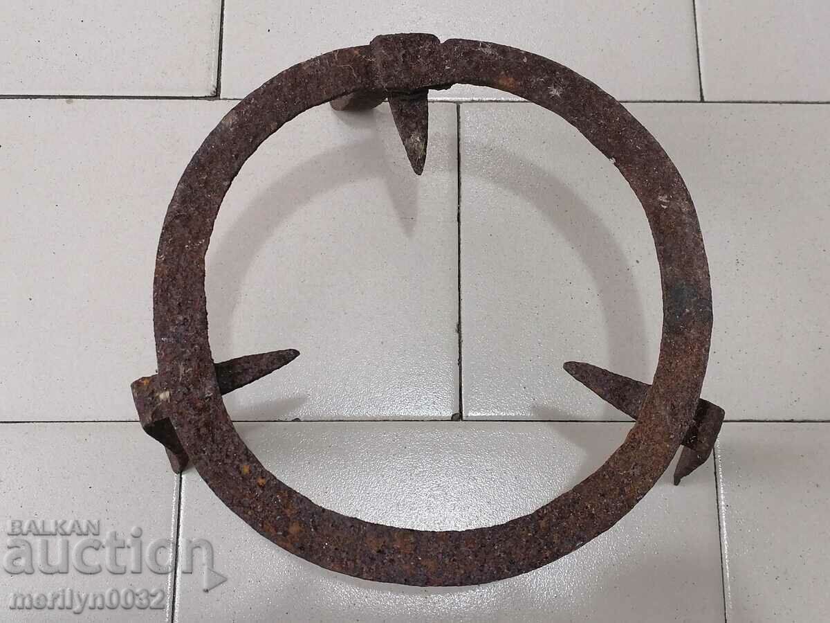 Antique wrought sajek hearth grill wrought iron pyrostia with price 38.00 BGN | € 19.43 Antique wrought sajek hearth grill wrought iron pyrostia with price 38.00 BGN | € 19.43