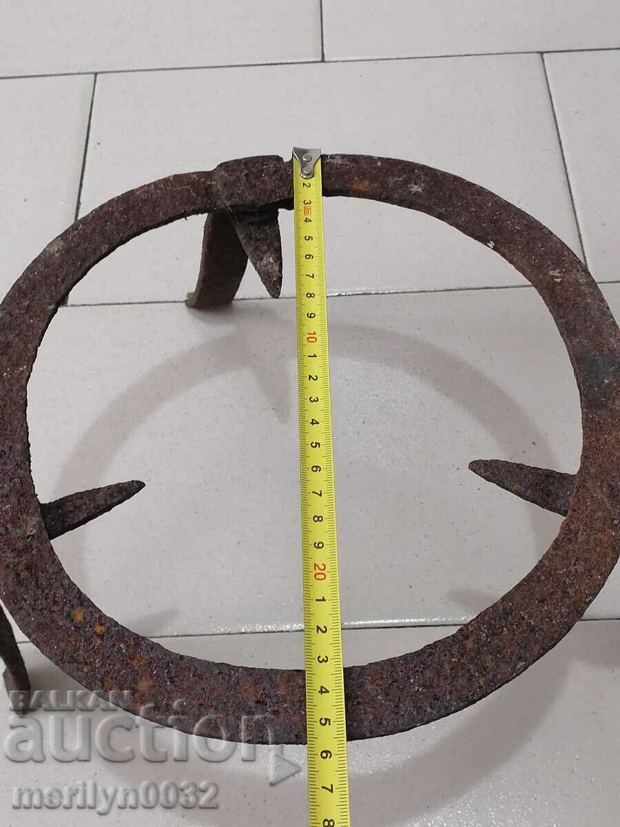 Antique wrought sajek hearth grill wrought iron pyrostia - 5 Antique wrought sajek hearth grill wrought iron pyrostia - 5