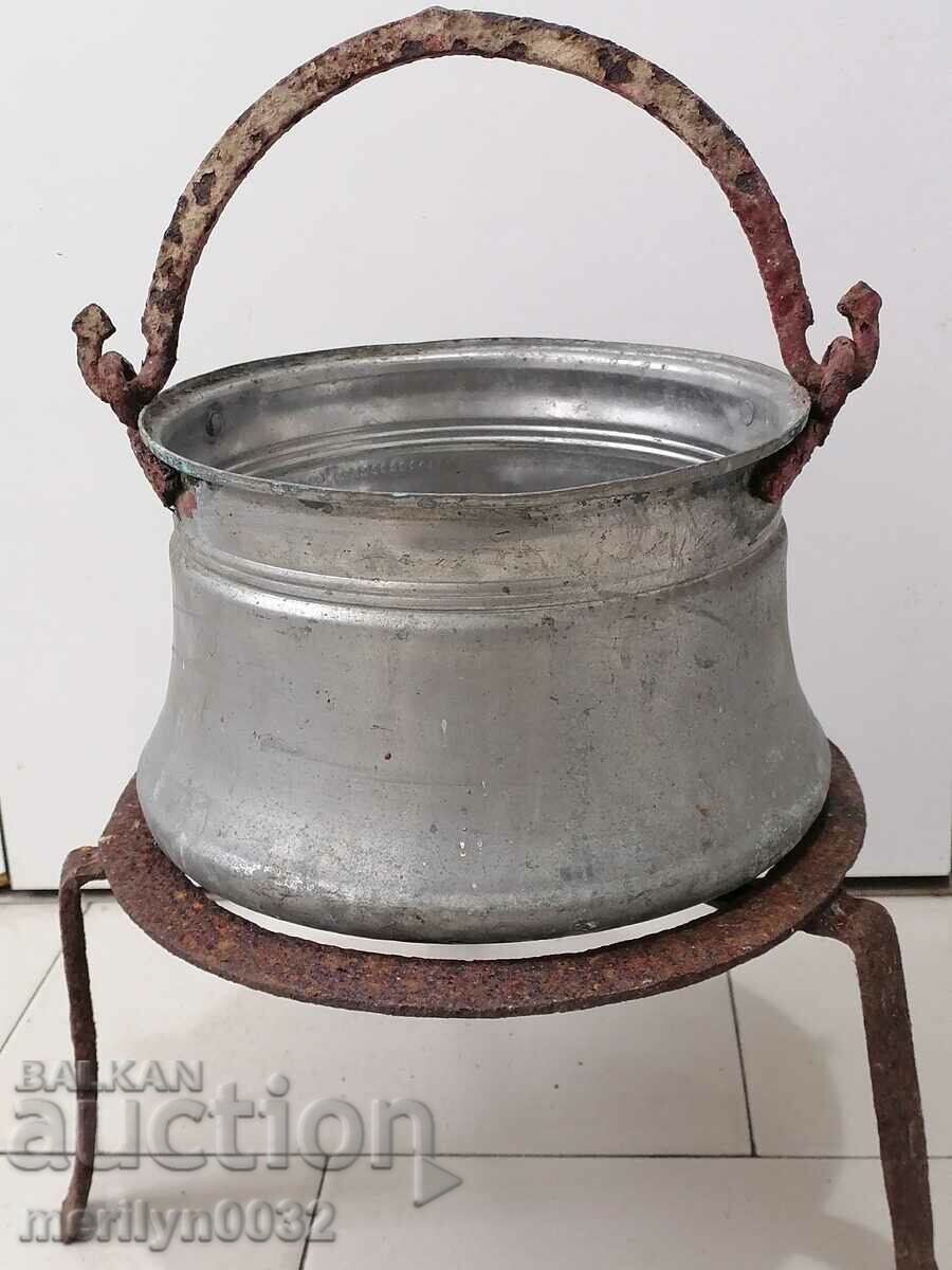 Antique wrought sajek hearth grill wrought iron pyrostia - 7 Antique wrought sajek hearth grill wrought iron pyrostia - 7