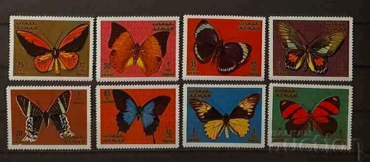 Ajman 1971 Fauna/Butterflies/Insects MNH