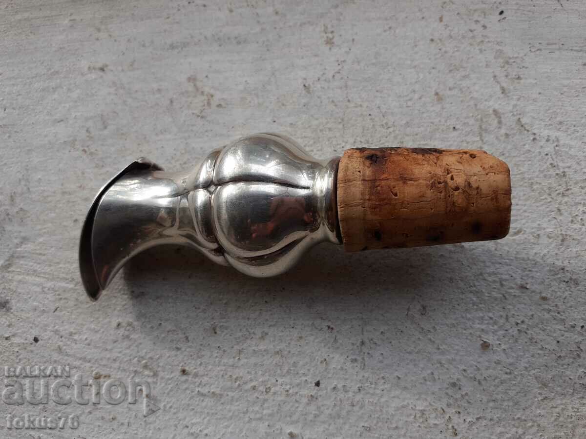 Old Antique Thick Silver Plated Art Deco Decanter Bottle with price 79.00 BGN | € 40.39 Old Antique Thick Silver Plated Art Deco Decanter Bottle with price 79.00 BGN | € 40.39