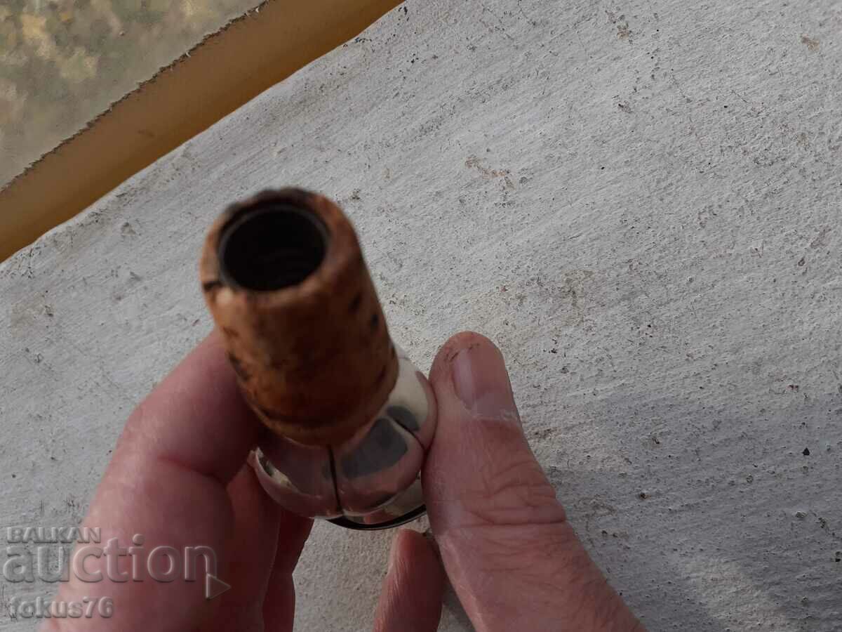 Auction Old Antique Thick Silver Plated Art Deco Decanter Bottle Auction Old Antique Thick Silver Plated Art Deco Decanter Bottle