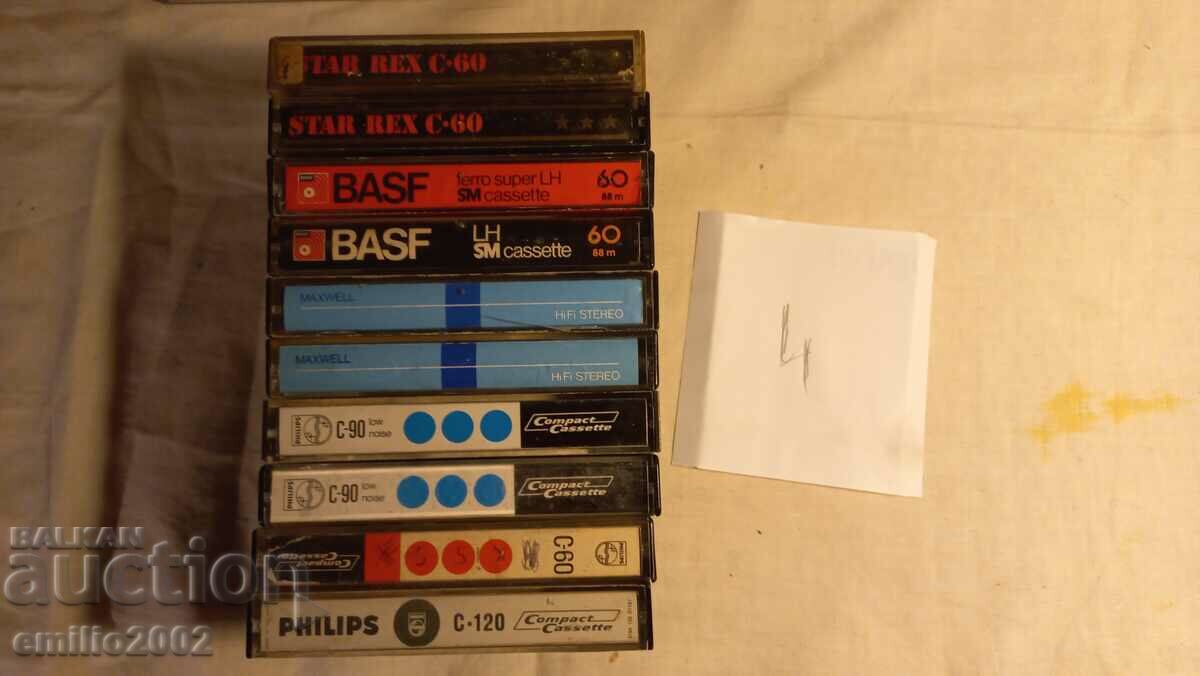 Audio cassettes 10pcs 04