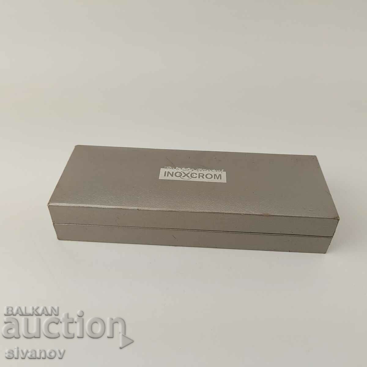 Interesting INOXCROM Spain pen in box #5434 with price 24.99 BGN | € 12.78