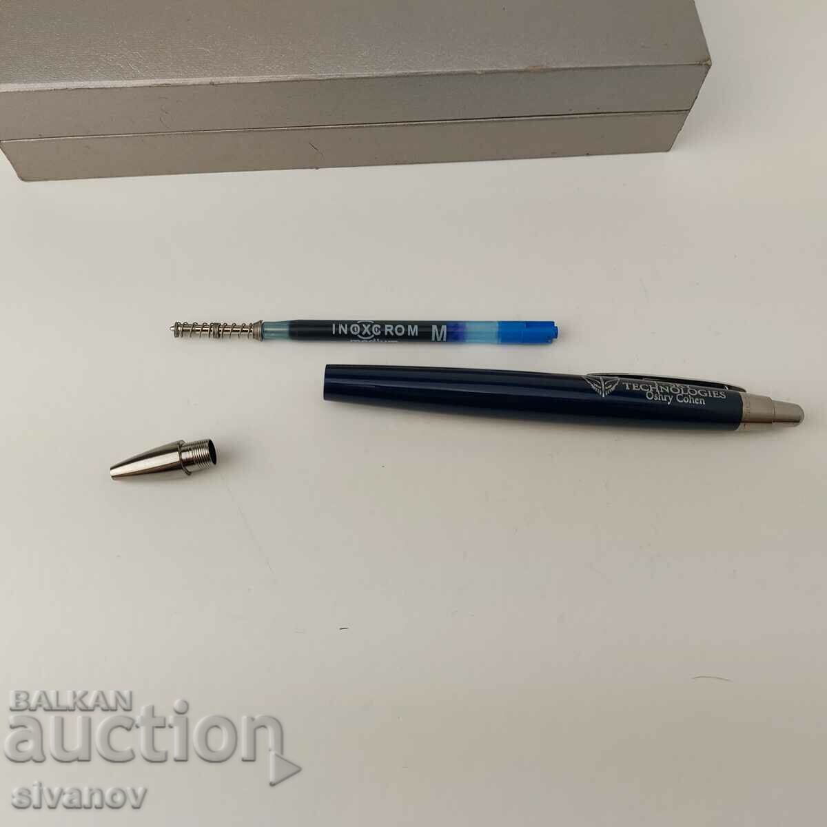 Delivery of Interesting INOXCROM Spain pen in box #5434