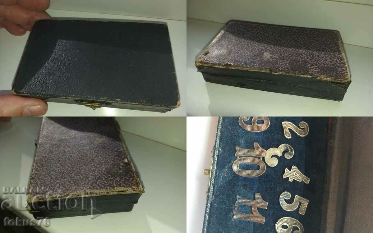 Găsire antică rară - Set de numere „Alpacca”. - 6