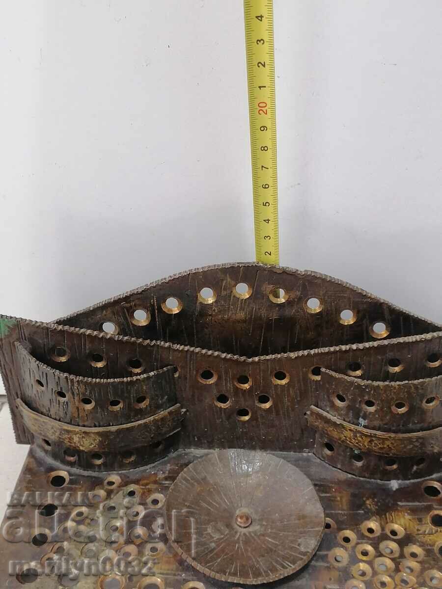 Wrought bronze pencil case from the company stationery inkwell - 7 Wrought bronze pencil case from the company stationery inkwell - 7