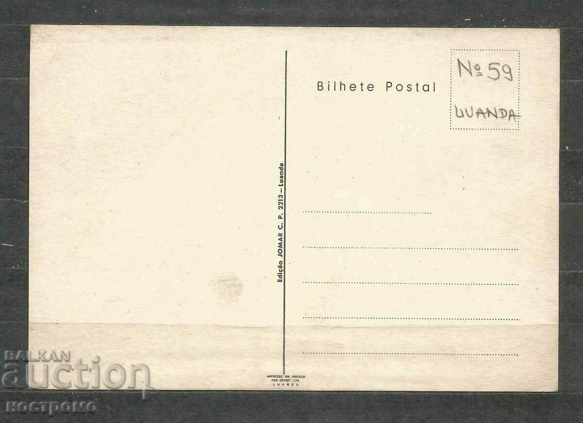 Fauna - ANGOLA - Old Post card - A 1310 with price 1.00 BGN | € 0.51 Fauna - ANGOLA - Old Post card - A 1310 with price 1.00 BGN | € 0.51