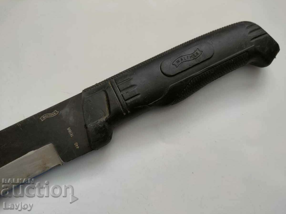 Licitație Cuțit mare * lamă * macetă Walther Licitație Cuțit mare * lamă * macetă Walther