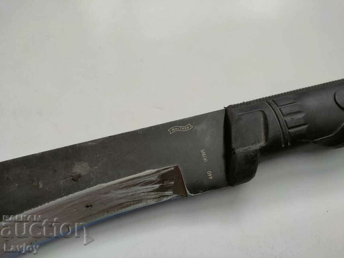 Livrarea Cuțit mare * lamă * macetă Walther Livrarea Cuțit mare * lamă * macetă Walther
