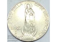 1 Lira 1933-34 Vatican - quite rare
