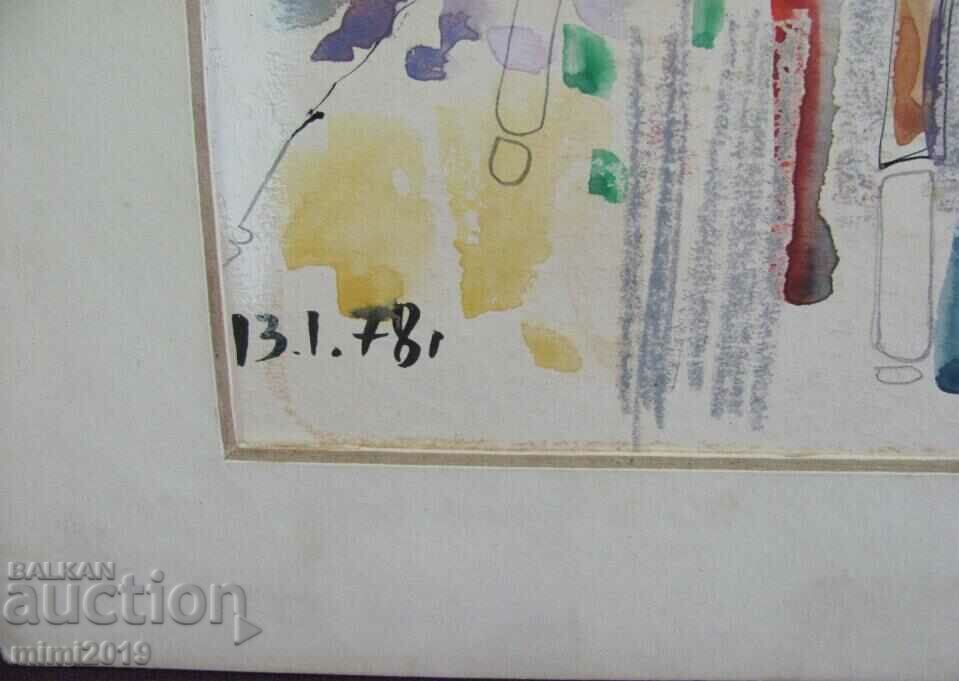 Delivery of Original Painting Watercolor Todor Dryankov Delivery of Original Painting Watercolor Todor Dryankov