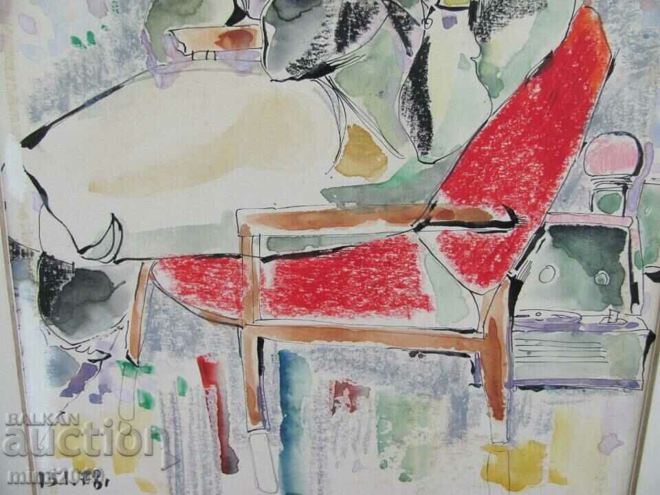 Original Painting Watercolor Todor Dryankov - 5 Original Painting Watercolor Todor Dryankov - 5