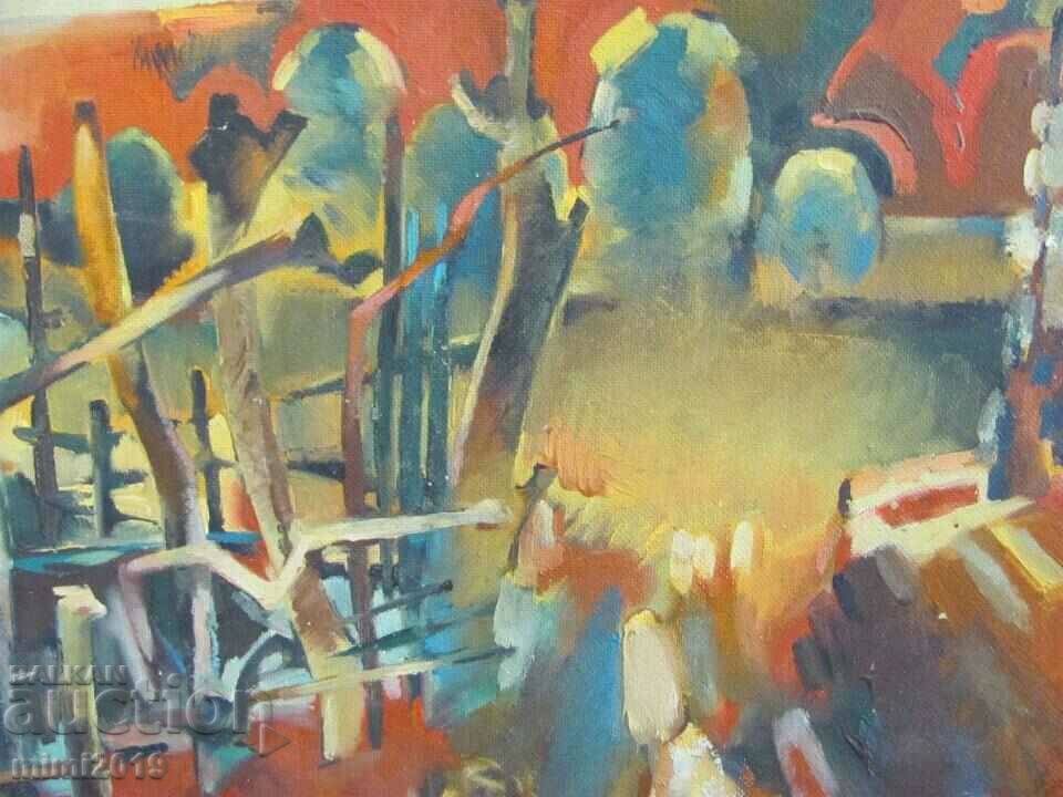 Original Painting Todor Dryankov Oil Phaser with price 250.00 BGN | € 127.82 Original Painting Todor Dryankov Oil Phaser with price 250.00 BGN | € 127.82