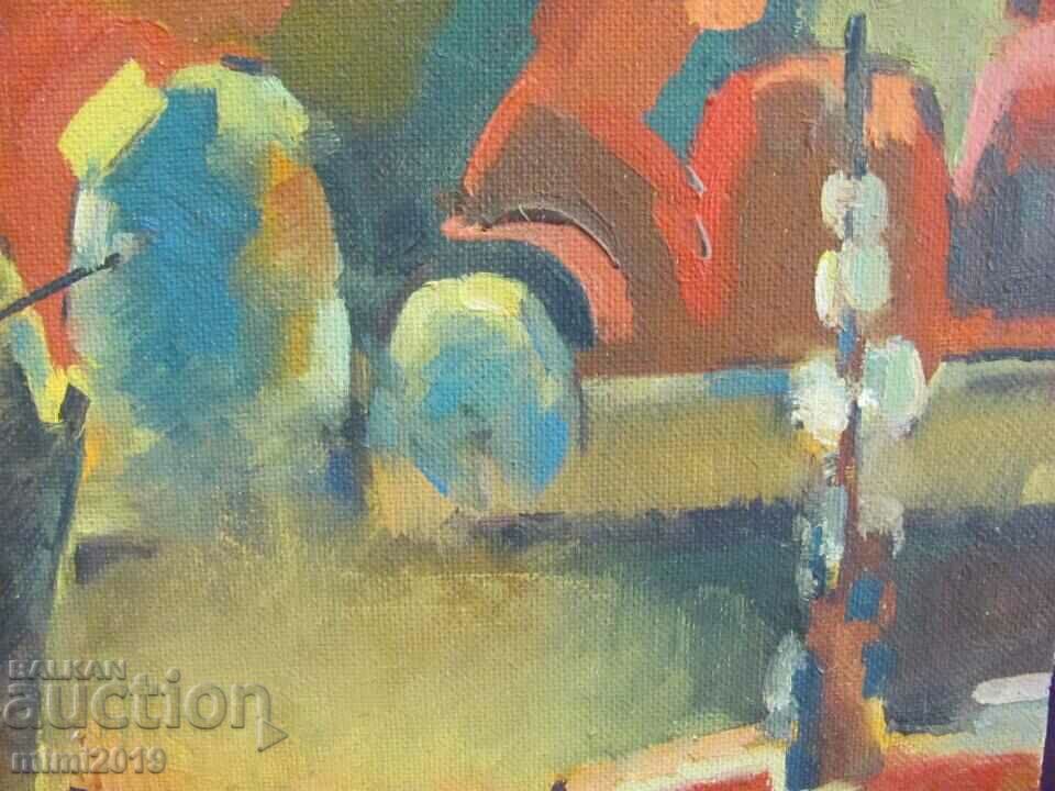 Auction Original Painting Todor Dryankov Oil Phaser Auction Original Painting Todor Dryankov Oil Phaser