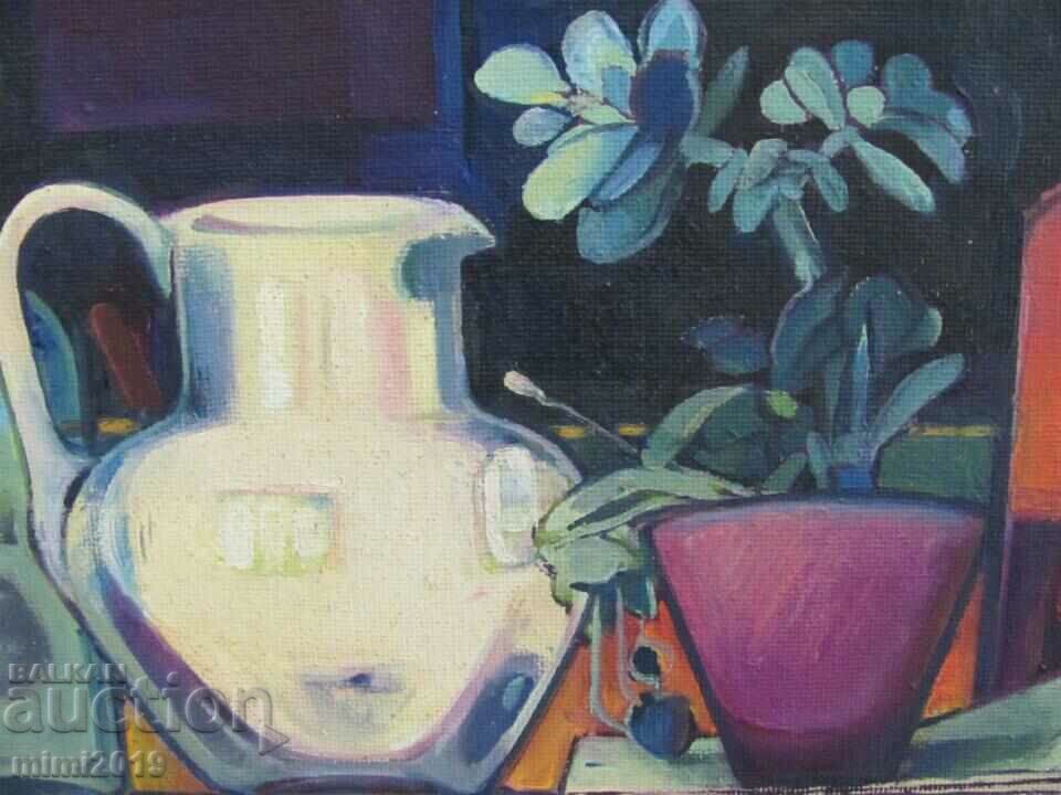 Ζωγραφική με λάδι Phaser με υπογραφή Todor Dryankov με τιμή 450.00 BGN | € 230.08 Ζωγραφική με λάδι Phaser με υπογραφή Todor Dryankov με τιμή 450.00 BGN | € 230.08