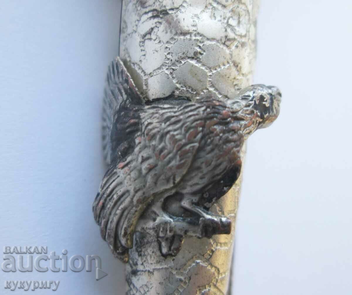 Auction Old hunting sign badge hunter with boar bristle Auction Old hunting sign badge hunter with boar bristle