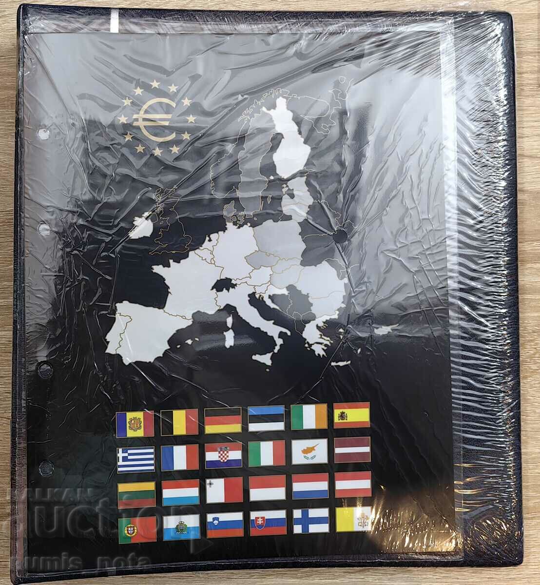 Auction OPTIMA coin album with 5 sheets included for 25 Euromon sets Auction OPTIMA coin album with 5 sheets included for 25 Euromon sets