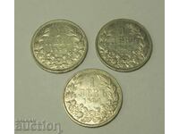 Βουλγαρία νομίσματα 3 x 1 BGN 1894