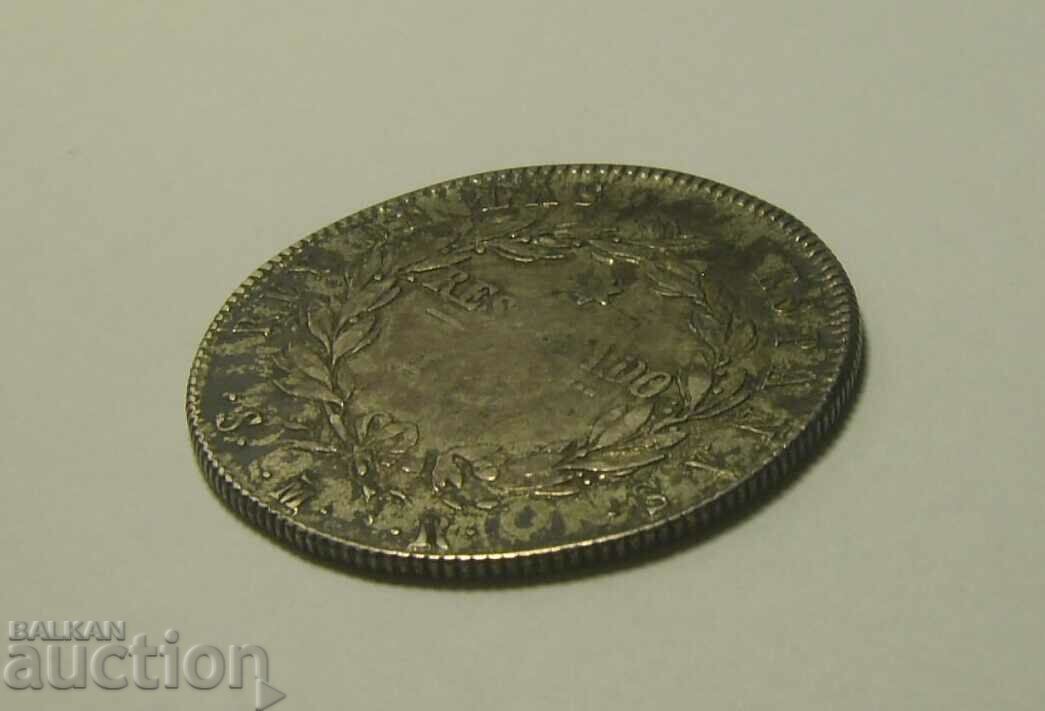 Auction Spain 10 reales 1821 silver Rare Auction Spain 10 reales 1821 silver Rare