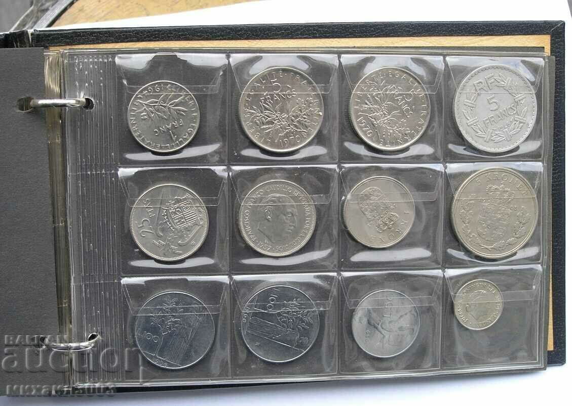 Delivery of LOT OF DIFFERENT COINS IN FOLDER Delivery of LOT OF DIFFERENT COINS IN FOLDER