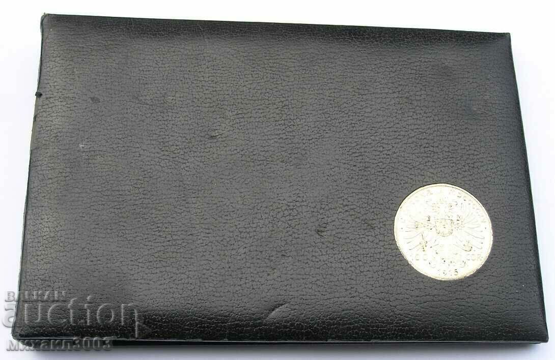 LOT OF DIFFERENT COINS IN FOLDER - 7 LOT OF DIFFERENT COINS IN FOLDER - 7