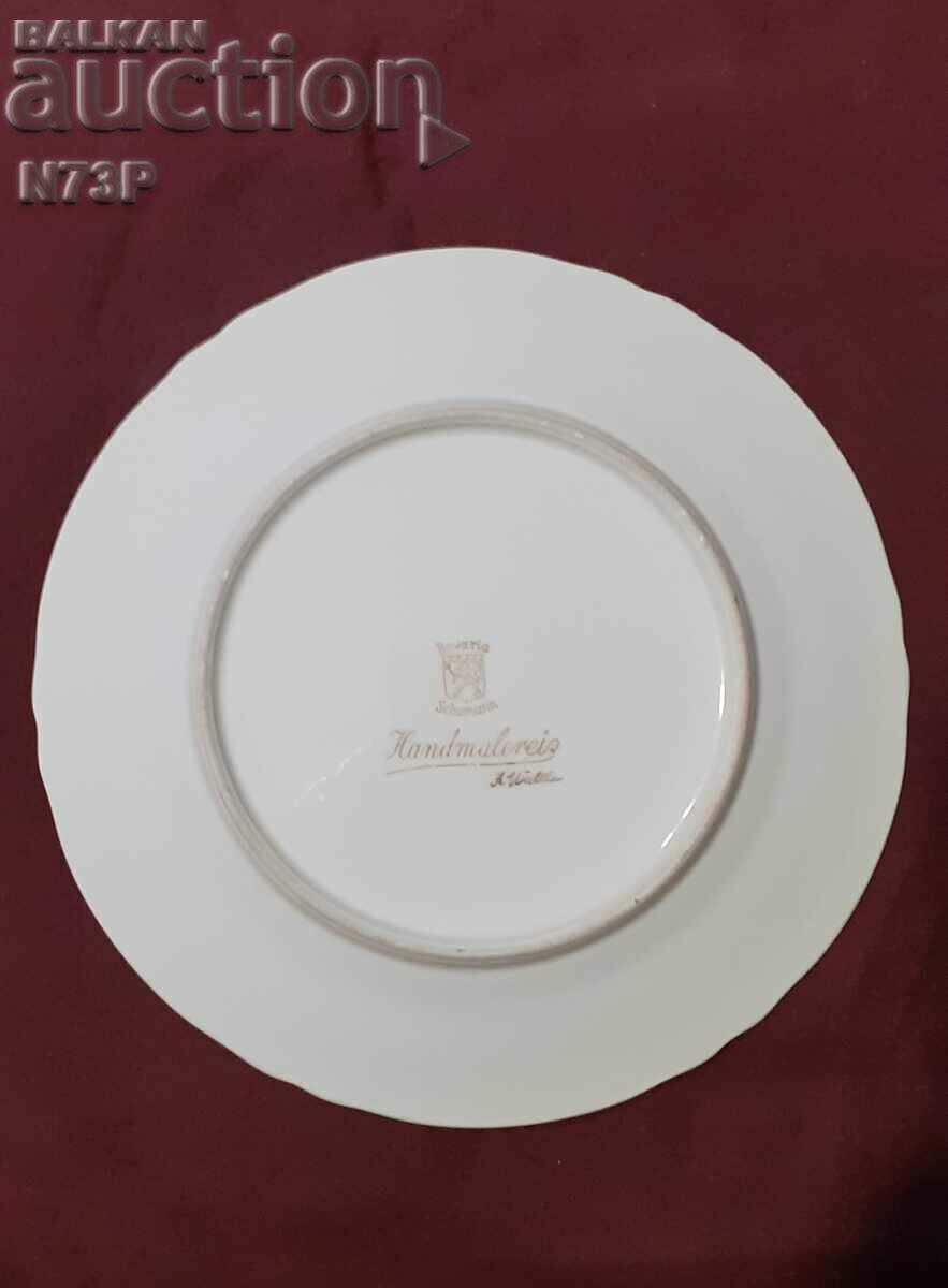 СТАРА ПОРЦЕЛАНОВА ЧИНИЯ. РЪЧНО РИСУВАНА. - 6 СТАРА ПОРЦЕЛАНОВА ЧИНИЯ. РЪЧНО РИСУВАНА. - 6