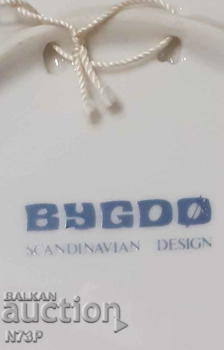 PORCELAIN PLATE.. BYGDO.. STOCKHOLM. - 7 PORCELAIN PLATE.. BYGDO.. STOCKHOLM. - 7