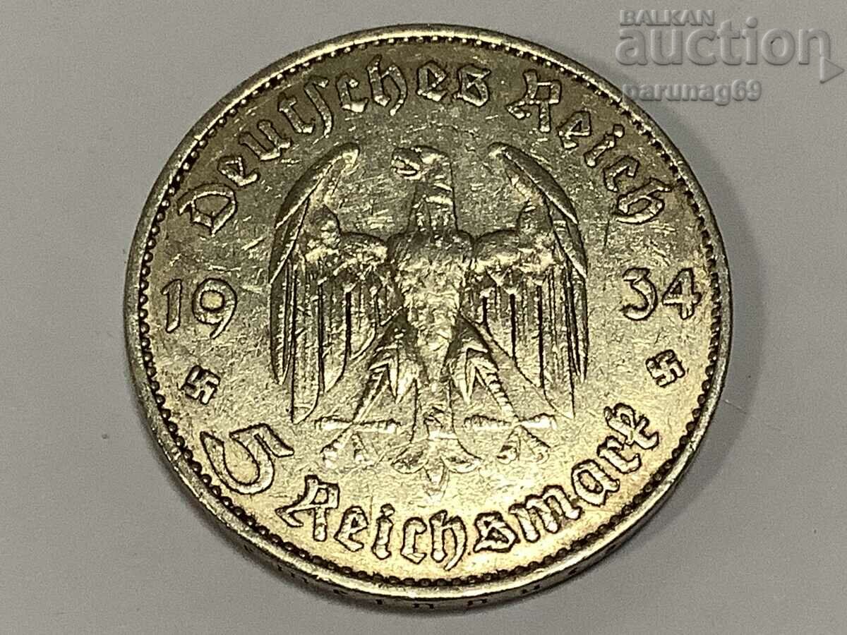 Γερμανία - Τρίτο Ράιχ 5 γραμματόσημα 1934 έτος Α - Βερολίνο