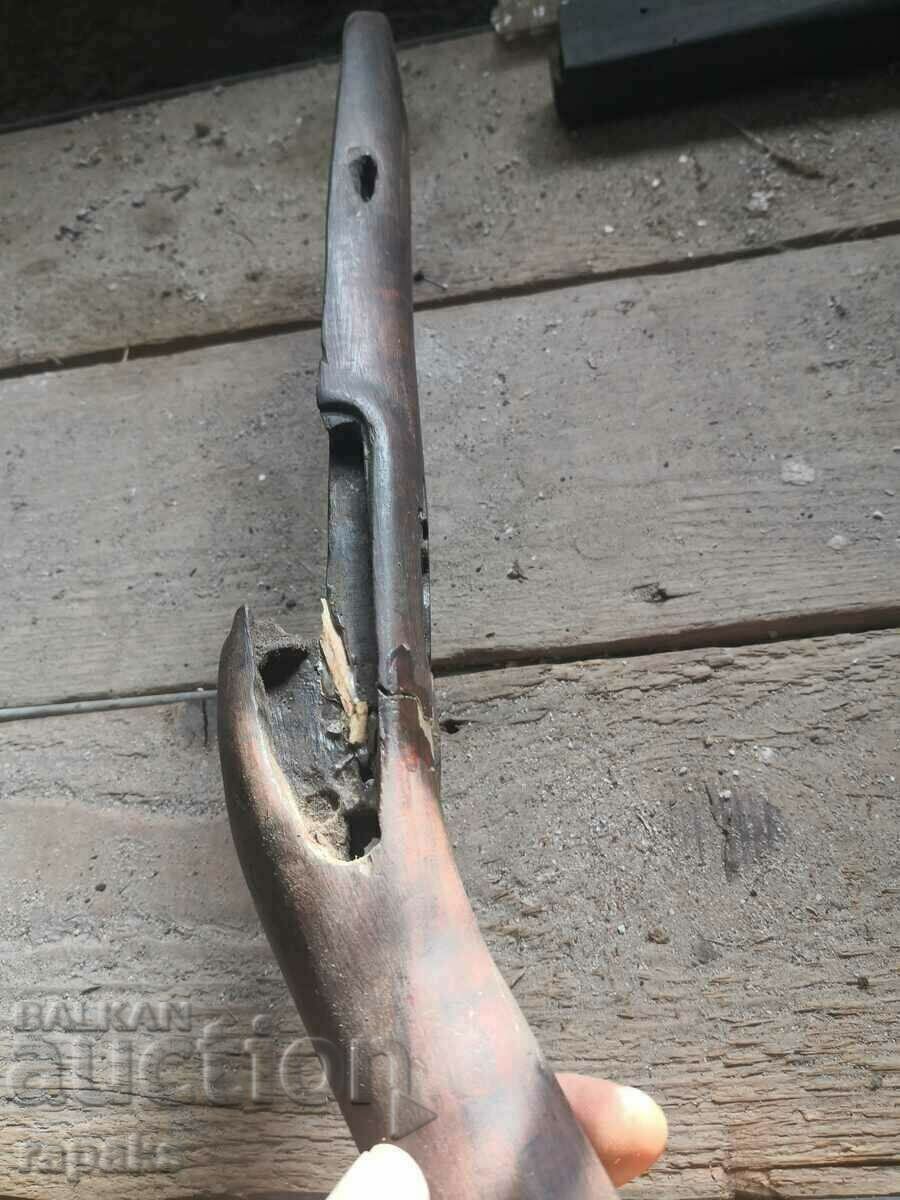 Rifle stock. Antique, Carbine, Carving, Decoration with price 120.00 BGN | € 61.36 Rifle stock. Antique, Carbine, Carving, Decoration with price 120.00 BGN | € 61.36