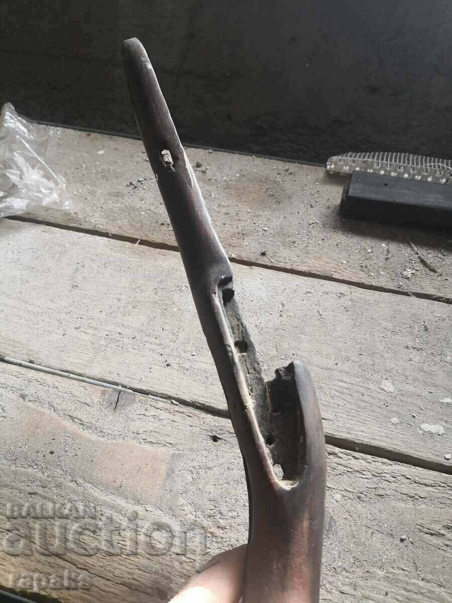 Delivery of Rifle stock. Antique, Carbine, Carving, Decoration Delivery of Rifle stock. Antique, Carbine, Carving, Decoration
