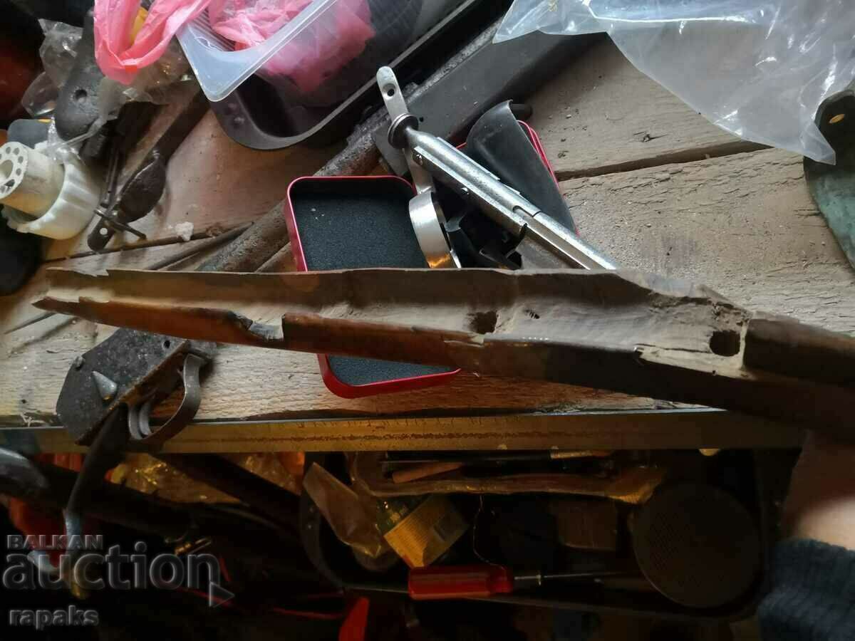 Delivery of Rifle stock. Antique, Carbine, Carving, Decoration Delivery of Rifle stock. Antique, Carbine, Carving, Decoration