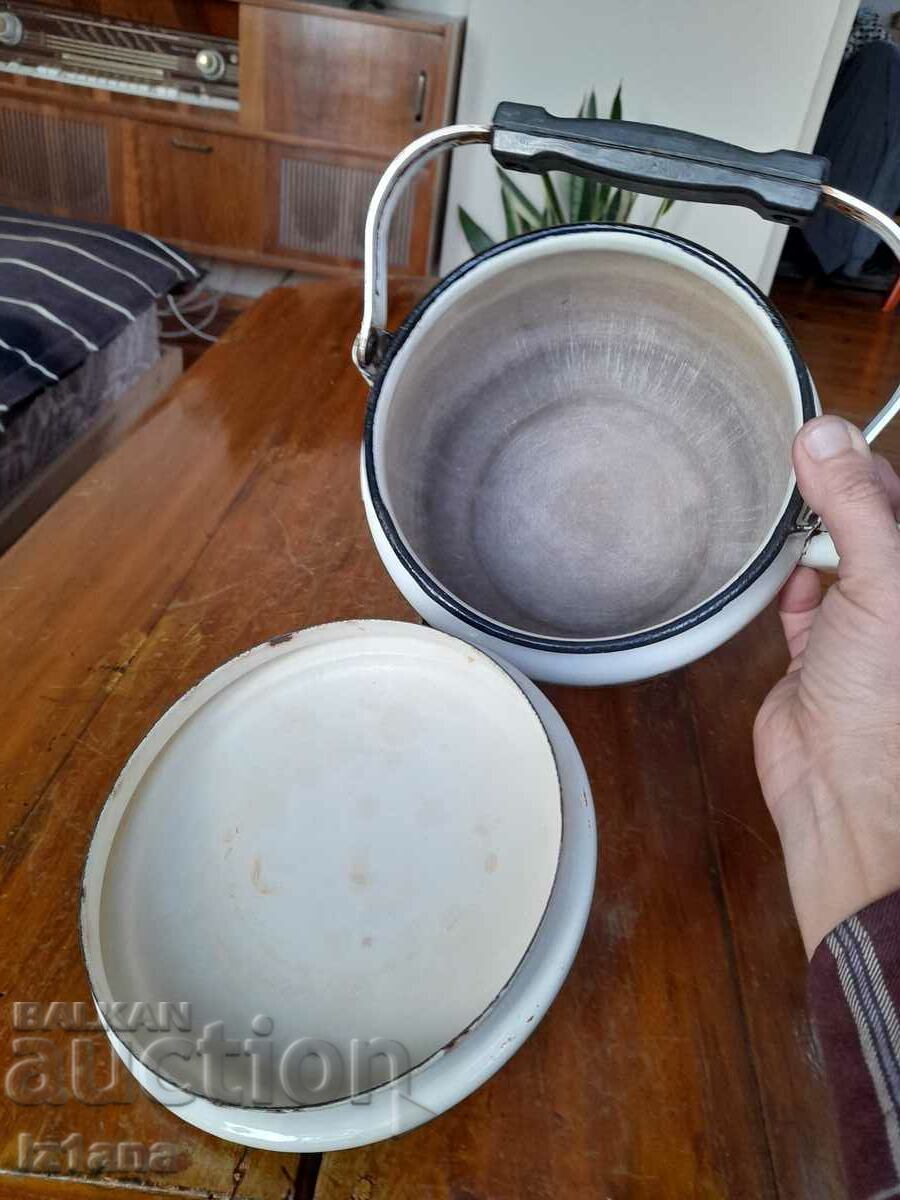 Old enamel teapot - 5 Old enamel teapot - 5