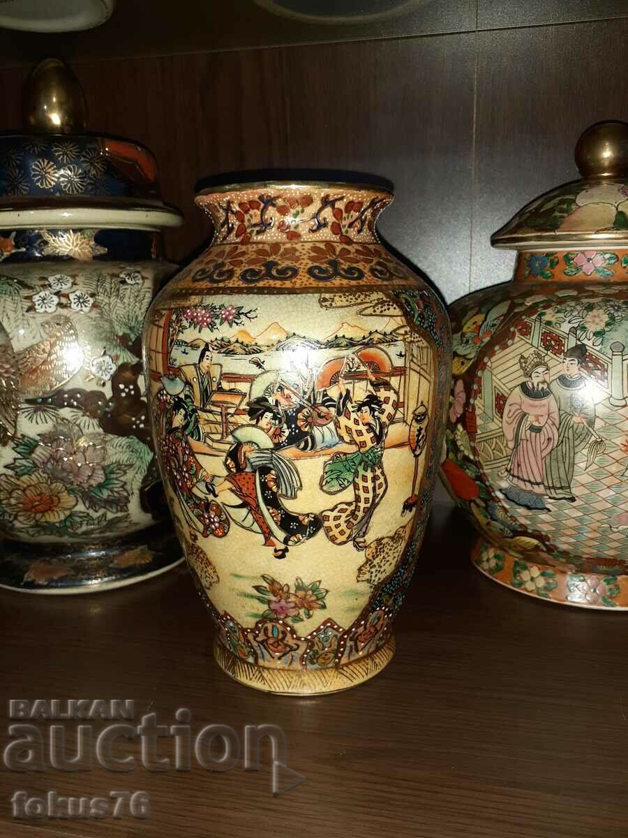 Satsuma Satsuma old large vase porcelain mark - 6