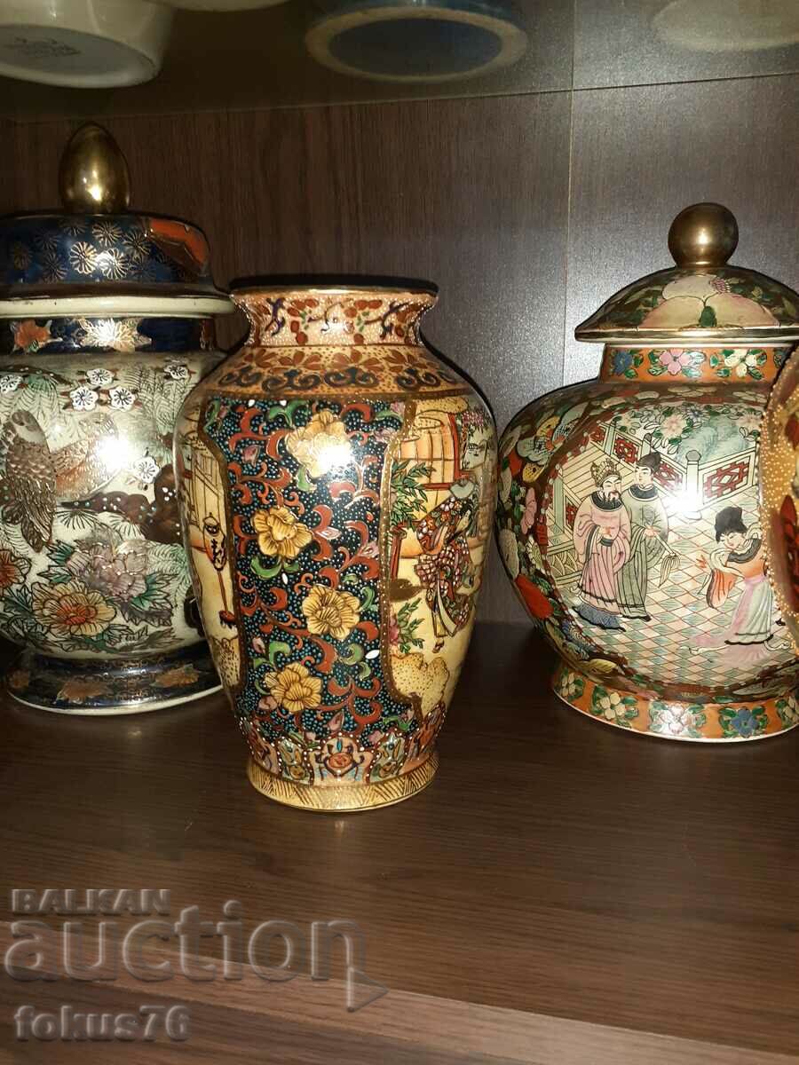 Satsuma Satsuma old large vase porcelain mark - 7