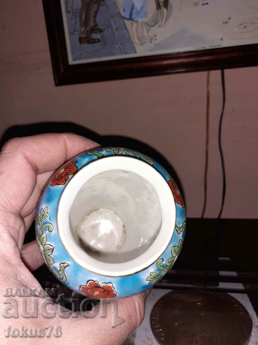 Auction Satsuma Satsuma old small vase porcelain mark Auction Satsuma Satsuma old small vase porcelain mark