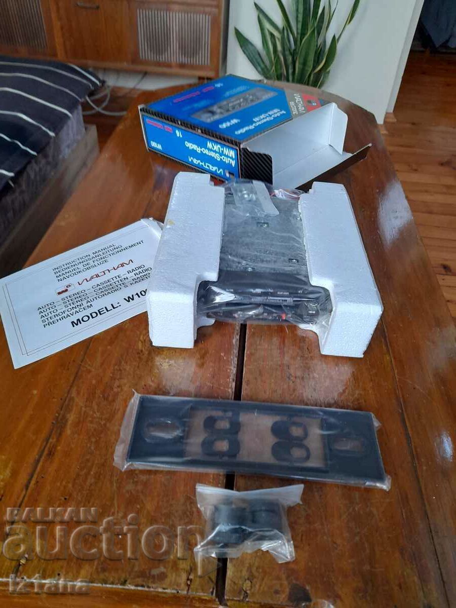 Old Waltham Car Radio Cassette Player with price 160.00 BGN | € 81.81 Old Waltham Car Radio Cassette Player with price 160.00 BGN | € 81.81