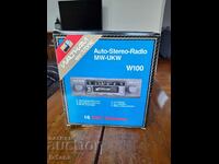 Old Waltham Car Radio Cassette Player