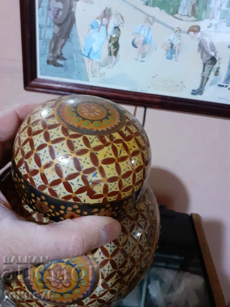 Delivery of Satsuma Satsuma old large vase jar porcelain Delivery of Satsuma Satsuma old large vase jar porcelain