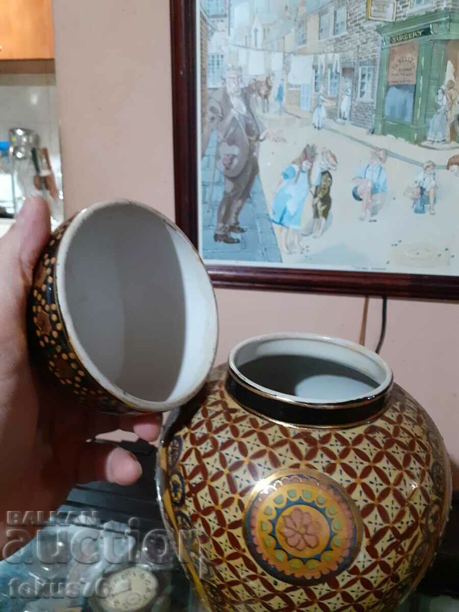 Satsuma Satsuma old large vase jar porcelain - 5 Satsuma Satsuma old large vase jar porcelain - 5