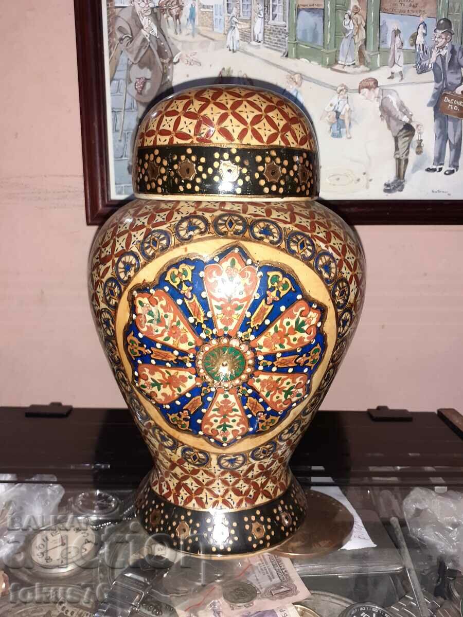 Satsuma Satsuma old large vase jar porcelain