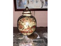 Satsuma Satsuma old vase jar porcelain marked