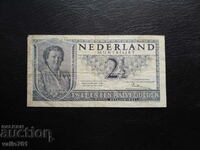 NETHERLANDS 2 1/2 GUILDEN 1949