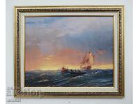 Aivazovsky, Seascape, painting